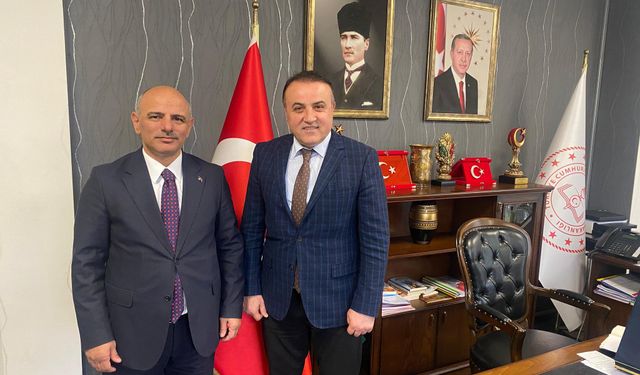 Başkan Söğüt’ten Emrullah Aydın’a Hayırlı Olsun Ziyareti