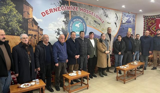 DEM Parti Heyeti Anik’i Tebrik Etti