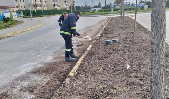 Körfez’de Çevre Düzenleme Çalışmaları Aralıksız Sürüyor