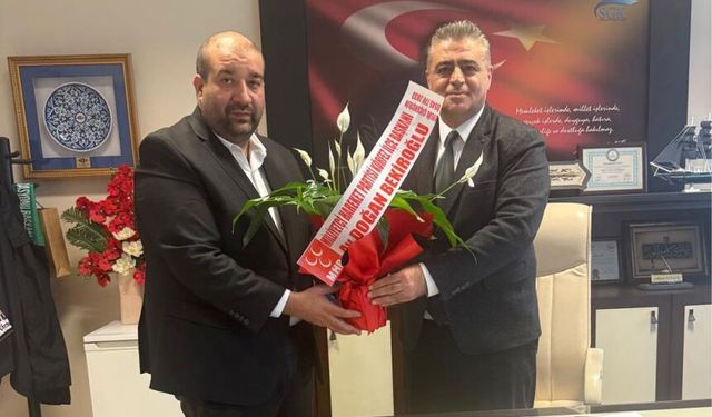 MHP’li Bekiroğlu’ndan  SGK İl Müdürü Özecik’i Ziyaret