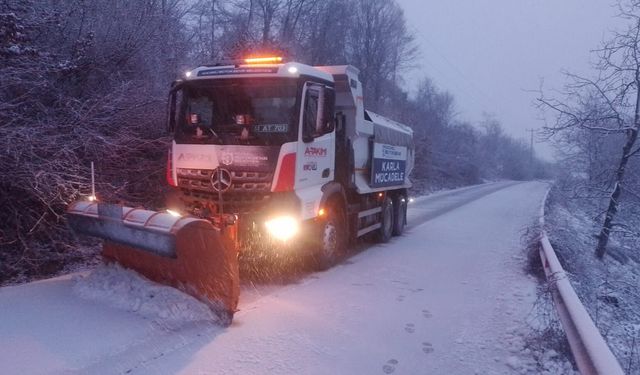 KOCAELİ BÜYÜKŞEHİR’DEN KAR TEYAKKUZU