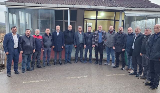 Okudan ve Sönmez, Muhtarlarla Buluştu