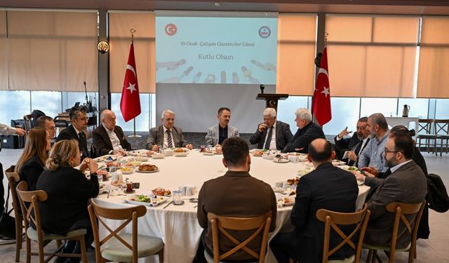 Vali İlhami Aktaş, 10 Ocak Çalışan Gazeteciler Günü’nde Basın Mensuplarını Ağırladı