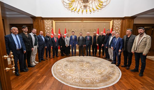 Kocaeli Gümüşhane Dernekler Federasyonundan Vali Aktaş’a Davet