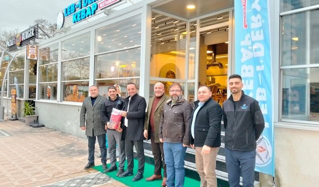 Okudan’dan Esnafa  Hayırlı Olsun Ziyareti