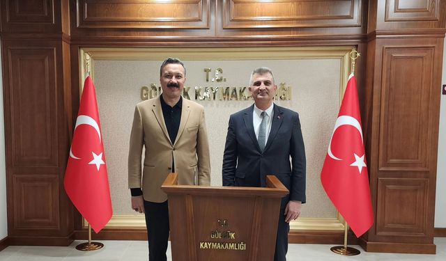 Başkan Sezer’den Kaymakam Gültekin’e Hayırlı Olsun Ziyareti