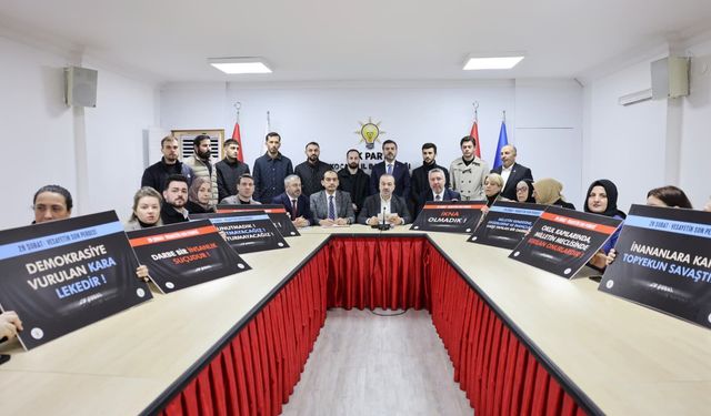 Darbelere Karşı Milli İradeye Sahip Çıkacağız