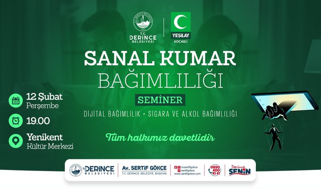Bu Seminerde Sanal Kumar ve Dijital Bağımlılık Konuşulacak