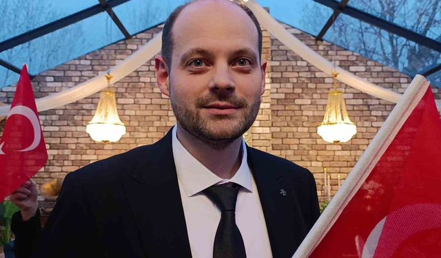 Alman damadın Türk bayrağı hassasiyeti