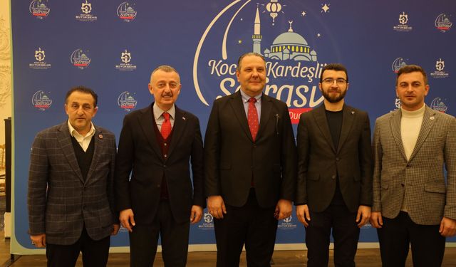 Başkan Büyükakın, iftarda Kuzey Makedonya’daydı