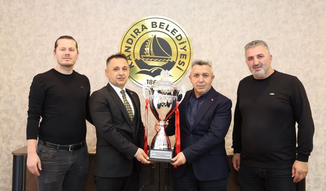 Şampiyondan Belediye Başkanı Ölmez’e Ziyaret