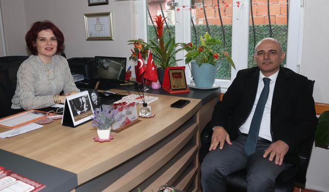 Başkan Söğüt ve Muhtar Tülay Bir Araya Geldi