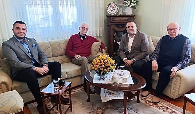 Başkan Gökçe’nin Yenilmez’i Ziyaretinde Gündem Siyasetti!