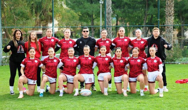 Körfezli Kadın Ragbiciler 1. Etabı Lider Bitirdiler
