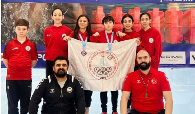Körfez GB Açık Su Yüzme Yarışlarından Şampiyonluk ve Madalyalarla Döndü