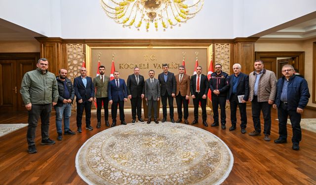 Kocaeli Gümüşhaneliler Vakfı’ndan Vali İlhami Aktaş’a Davet