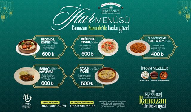 Ramazan Nazende’de Bir Başka Güzel