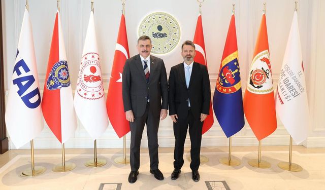 Alim Erdemir’den, İçişleri Bakanı Çiftçi’ye Tebrik Ziyareti