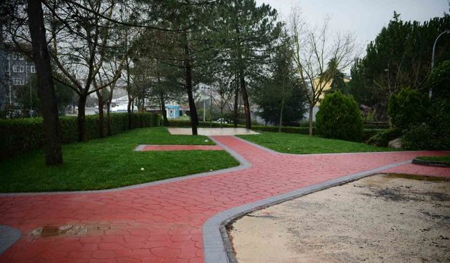 Çayırova'da yeşil alanlarda revizyon mesaisi