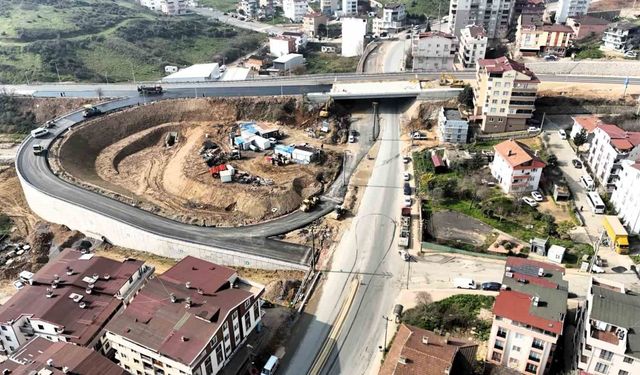 Darıca ve Eskihisar trafiğine nefes aldıracak projede sona doğru