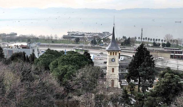 Kocaeli'nin sembolü İzmit Saat Kulesi'nin restorasyonu tamamlandı