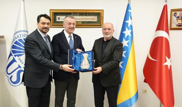 Başkan Büyükakın’dan Bosna’da Resmi Temaslar