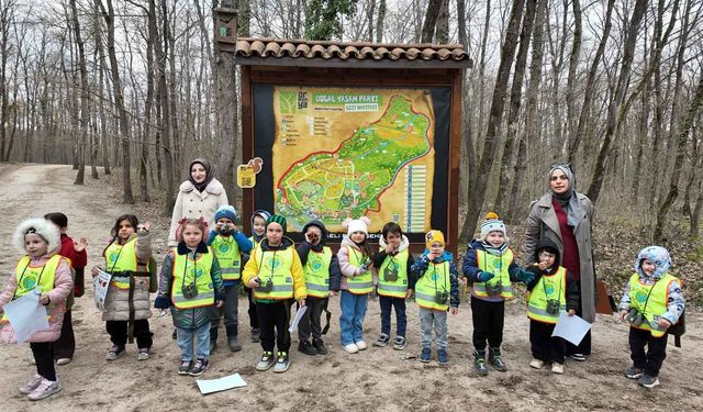 Lokomotif’in Minikleri Ormanya’da Doğayı Keşfetti