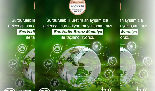 OYAK Çimento’ya Küresel Sürdürülebilirlik Onayı