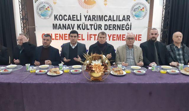 Yarımcalılar Derneğinden Kalabalık İftar