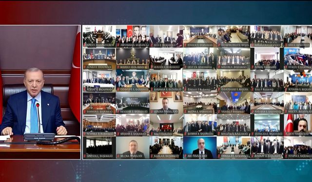 Cumhurbaşkanı, Türkiye Geneli AK Parti Teşkilatları İle Bayramlaştı