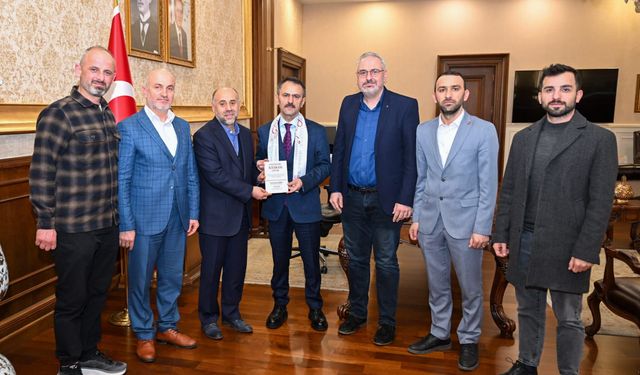 Kocaeli Tokatlılar Federasyonundan Vali İlhami Aktaş’a Davet