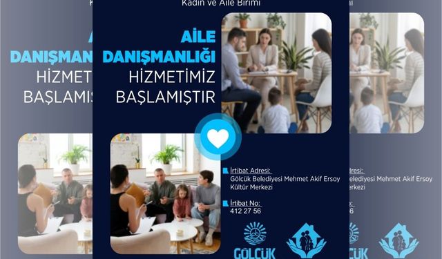 Gölcük Belediyesi Aile Danışmanlığı Hizmeti Başladı