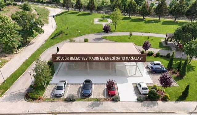 Gölcük Belediyesi Kadın El Emeği Satış Mağazasının Yapımına Başlandı