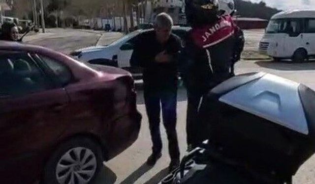 Jandarmanın Hızlı Refleksi Hayat Kurtardı