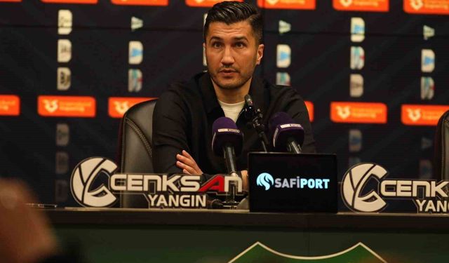 Nuri Şahin: 'Çok pozisyona girdik, golü bulamadık'