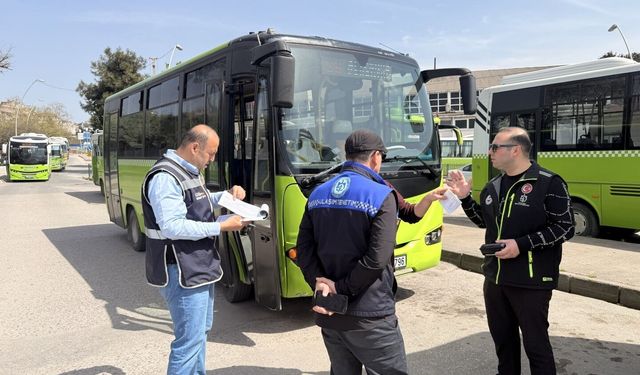 Toplu taşımaya sıkı denetim: 2 bin 912 kontrol, 809 ihlal