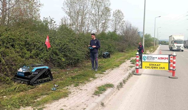 Zorlu Araziler 'Çalı Canavarı' İle Temizleniyor