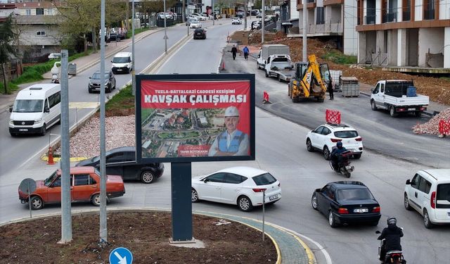 Tuzla-Battalgazi Kesişiminde Kavşak Çalışması Başladı
