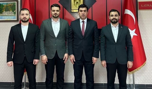 AK Partili Gençler, Kaymakam Kalkar İle Buluştu