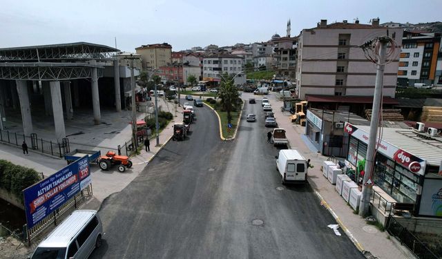 Uğur Mumcu Caddesi Baştan Sona Yenileniyor