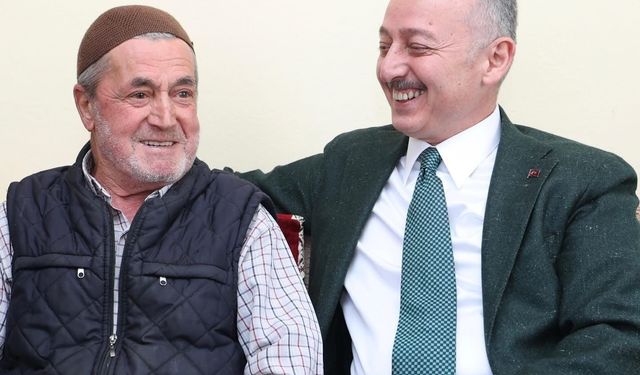 Büyükakın'dan Cavit dedeyi sevindiren sürpriz