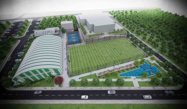 Çamlıtepe Spor Kompleksi'nin yüzde 71'i tamamlandı