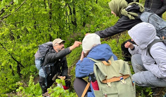 Doğaseverler 10 kilometrelik parkurda buluştu