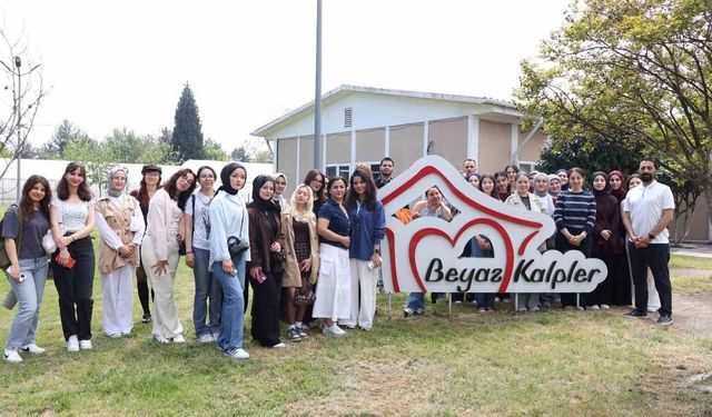 Üniversiteliler sahada sosyal hizmet eğitimi aldı