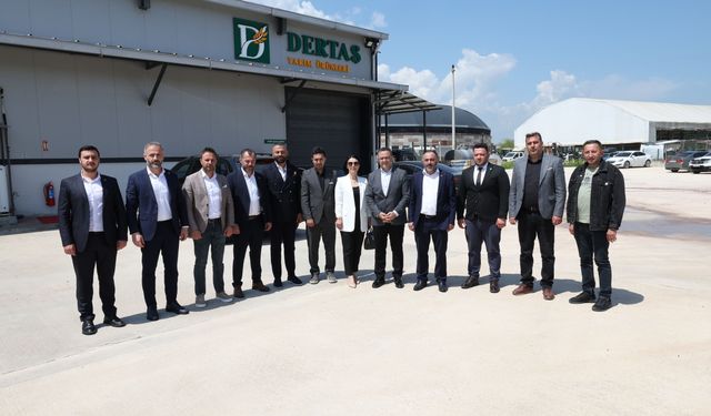Başkan Gökçe İlçe Başkanlarıyla Yatırımları Gezdi