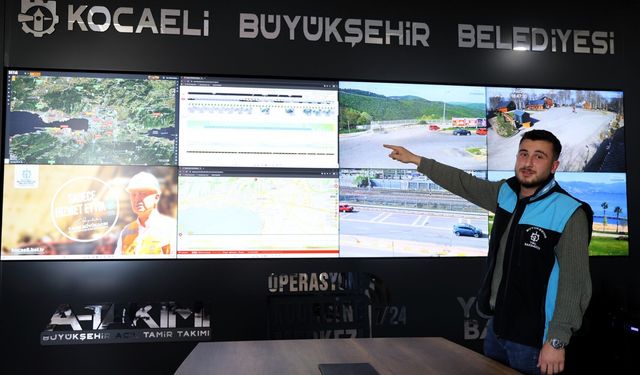 Büyükşehir’in Stratejik Üssü Kenti 7/24 Takip Ediyor