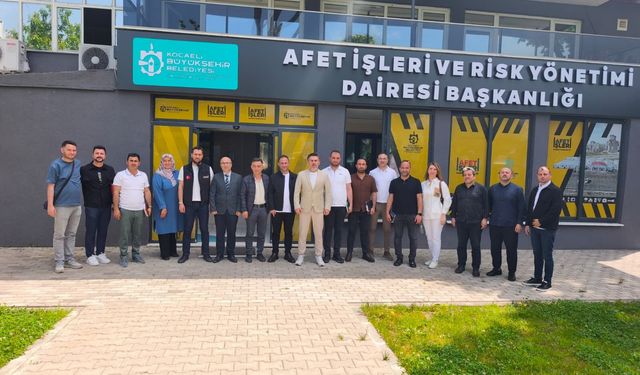 Kocaeli’de Afet Yönetimi İçin Ortak Mesai