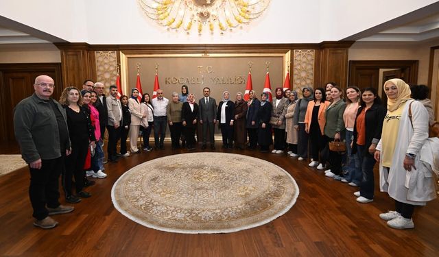 Çölyak Derneği Başkanlarından Vali Aktaş’a Ziyaret