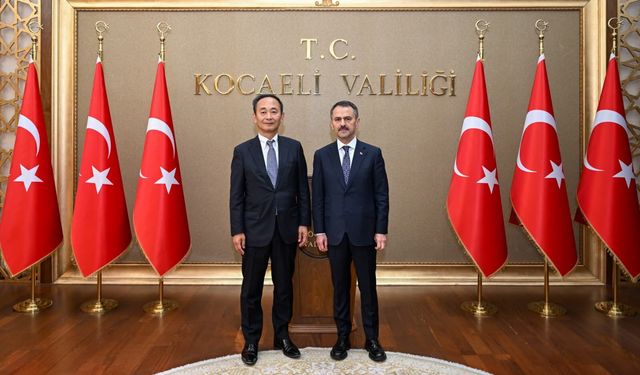 Japonya İstanbul Başkonsolosu Iwama Ryoji'den, Vali İlhami Aktaş’a Ziyaret
