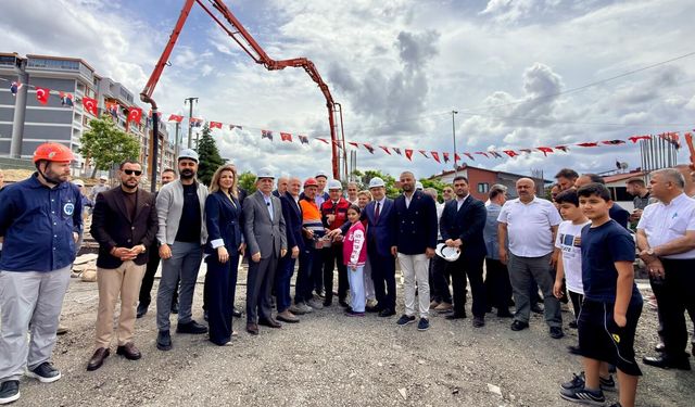 Afet Mutfağı ve Lojistik Deposu’nun Temeli Atıldı